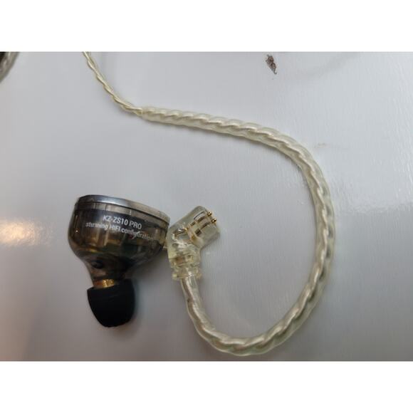 Linsoul KZ-ZS10 Pro In-Ear Stainless Steel IEM Earphones with Microphone 24 ohm - Picture 14 of 16